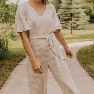 ROOLEE Russo Stripped Jumpsuit